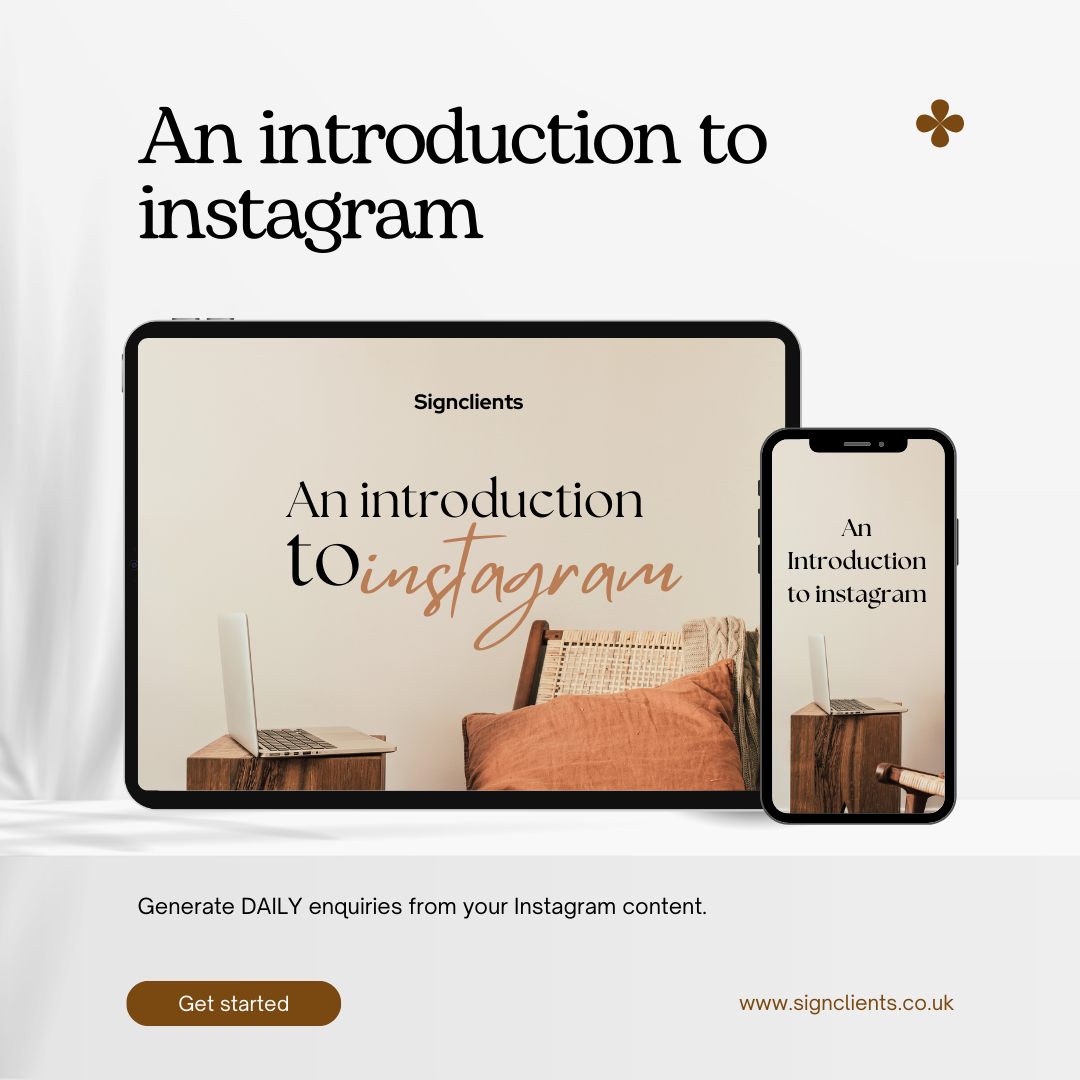 An introduction to instagram