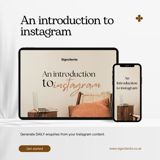 An introduction to instagram