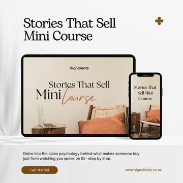 Stories That Sell Mini Course