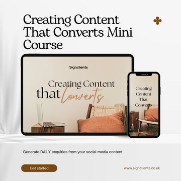 Creating Content That Converts Mini Course